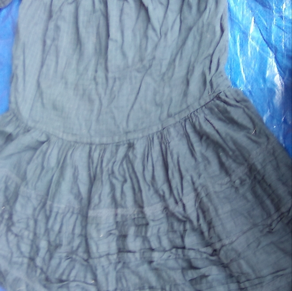 Free People Elegant Navy Blue Tunic/Dress - Picture 8 of 13